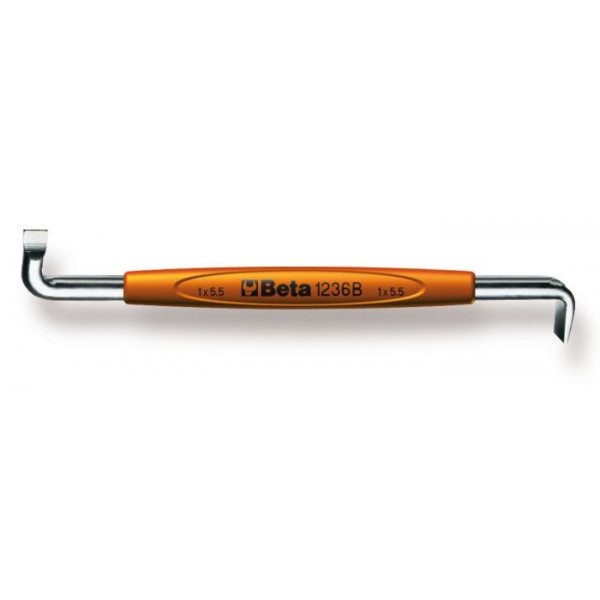 Wkrętak płaski kątowy dwustronny 0.8*4mm