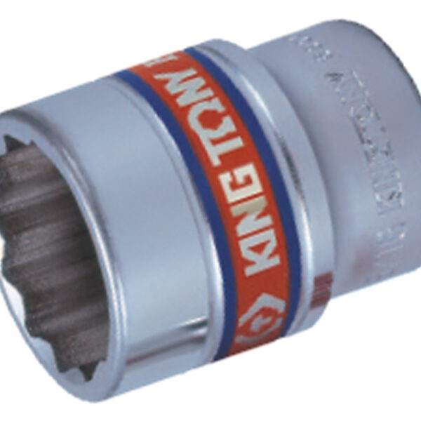 Nasadka krótka 12-KĄTNA chromowana 1-1/8'' 42mm