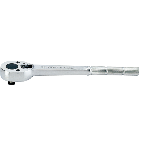 Grzechotka 1/2 32 zęby chrom, uchwyt do przedłużki 250mm