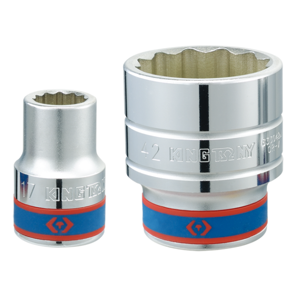 Nasadka krótka 12-KĄTNA chromowana 3/4'' 48mm
