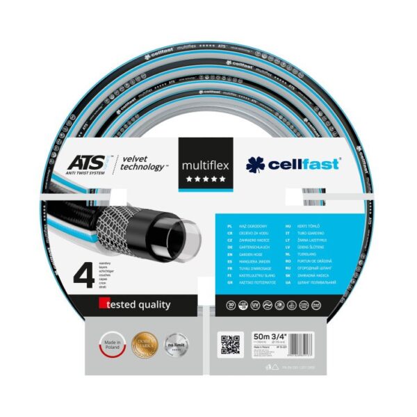Wąż ogrodowy multiflex ATS VT 3/4' 50mb