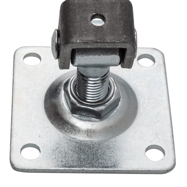 Zawias regulowany z płytką 16mm 80*80*3mm