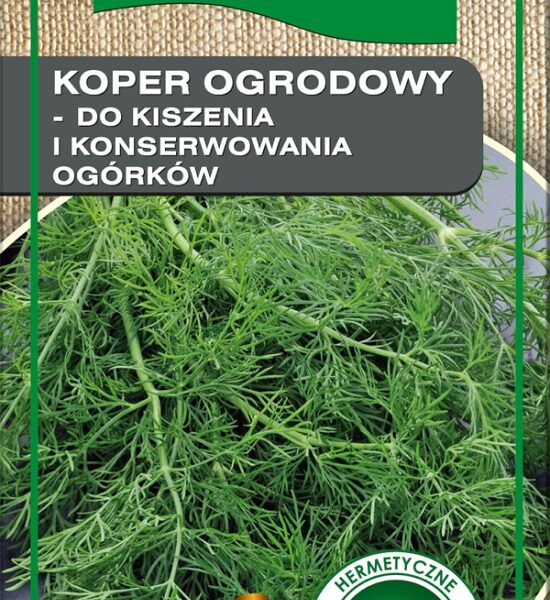 Koper ogrodowy do kiszenia i konserwowania ogórków 4g