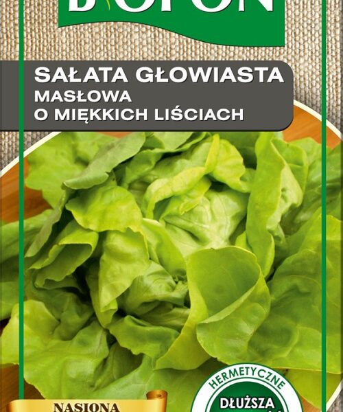 Sałata głowiasta masłowa O miękkich liściach 1g