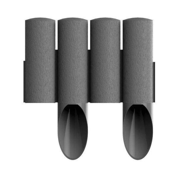 Palisada ogrodowa STANDARD14,5cm*2,3mb grafitowa