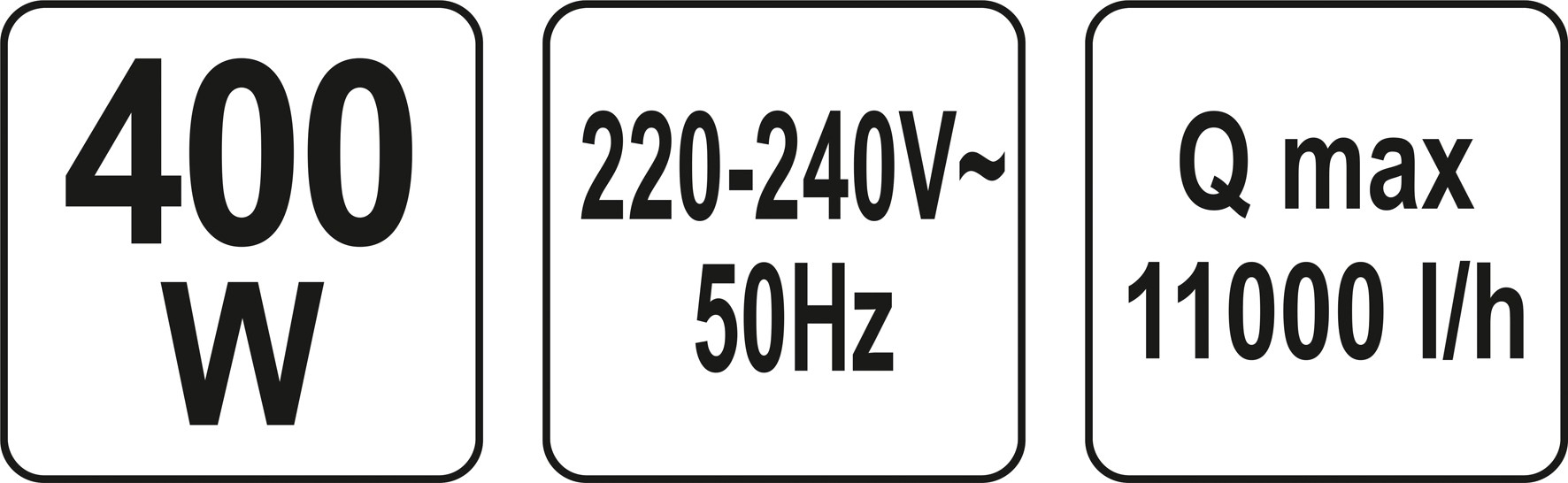 Pompa zatapialna 400W