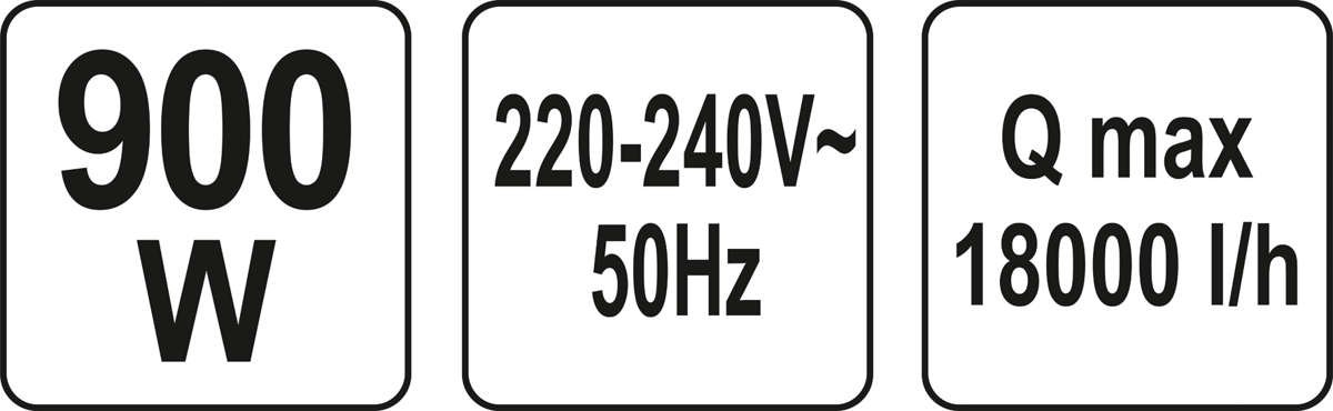 Pompa zatapialna 900W