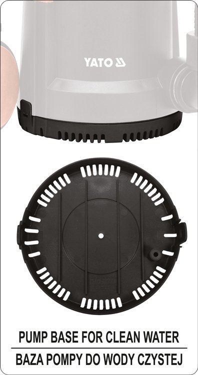 Pompa zatapialna 900W