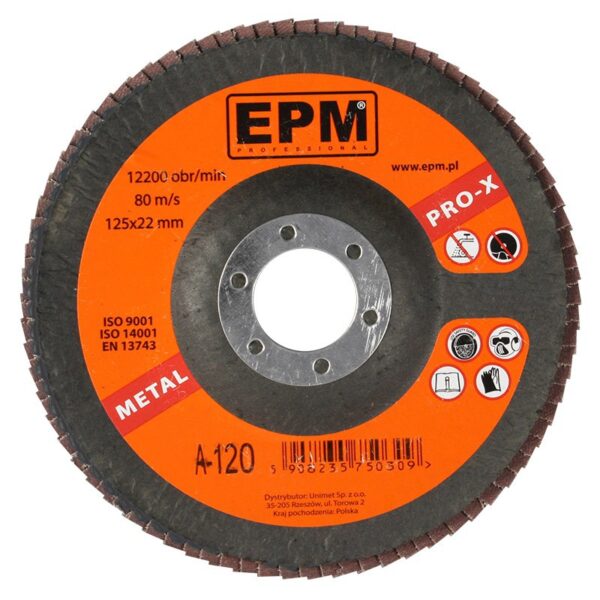 Lamelka korundowa EPM pro-x granulacja 60 125mm