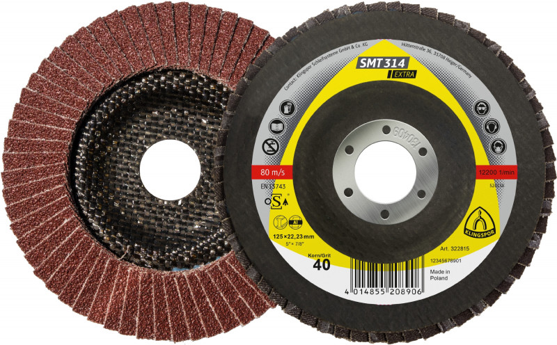 Lamelka SMT314 granulacja 36 115mm 322808