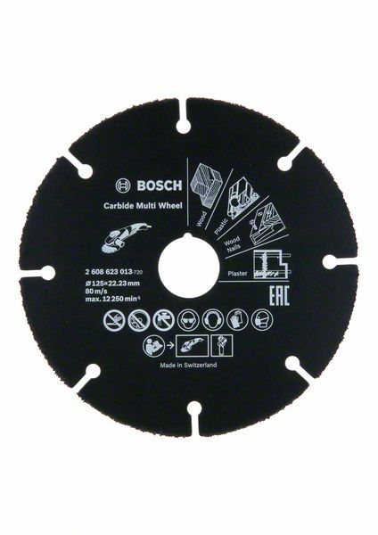 Tarcza uniwersalna z węglików spiekanych multi wheel 125mm