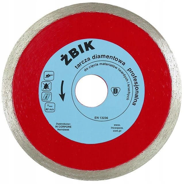Tarcza diamentowa gładka żbik 350mm