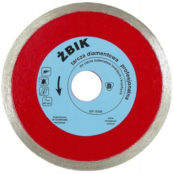Tarcza diamentowa gładka żbik 230mm