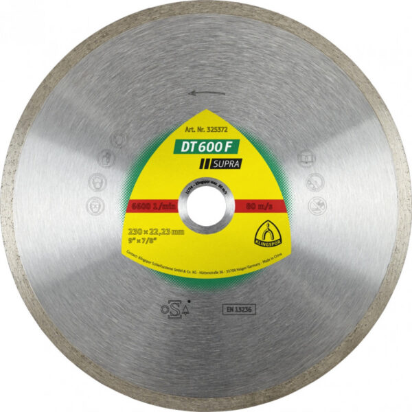 Tarcza diamentowa gładka DT600F 200mm 325373