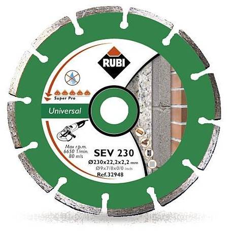 Tarcza diamentowa do materiałów budowlanych SEV 125 PRO