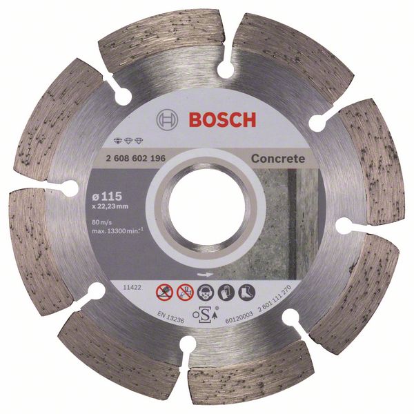 Tarcza diamentowa standard FOR concrete 115mm