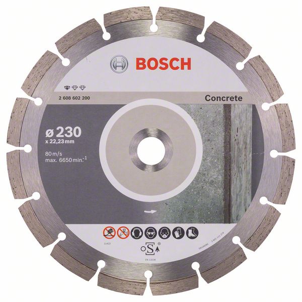 Tarcza diamentowa segmentowa concrete 230mm
