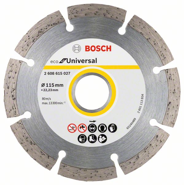 Tarcza diamentowa budowlana ECO segmentowa 115mm