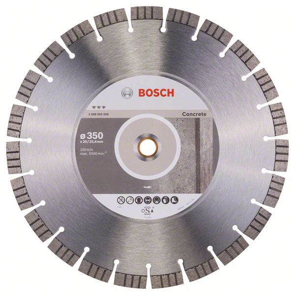 Tarcza diamentowa do betonu best FOR concrete 350/20/25