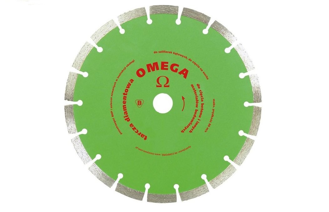 Tarcza diamentowa segmentowa omega 115mm