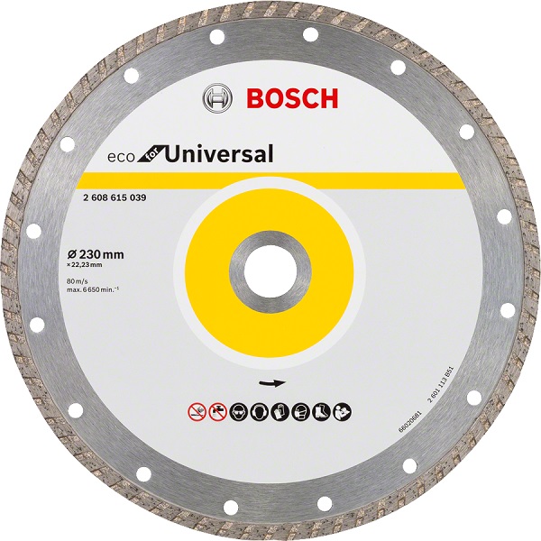 Tarcza diamentowa budowlana ECO turbo 230mm