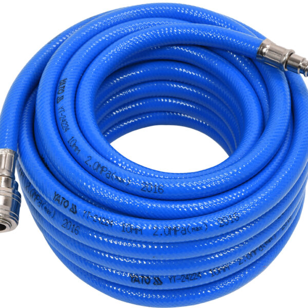 Wąż pneumatyczny PVC z szybkozłączami 10mm*10M