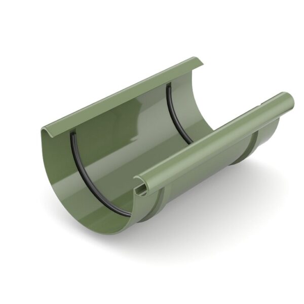 Złączka rynnowa 125mm zielony