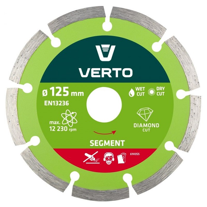 Tarcza diamentowa segmentowa 125mm