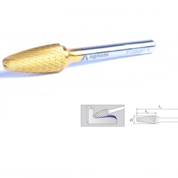 Frez palcowy FI6 F1020CBT