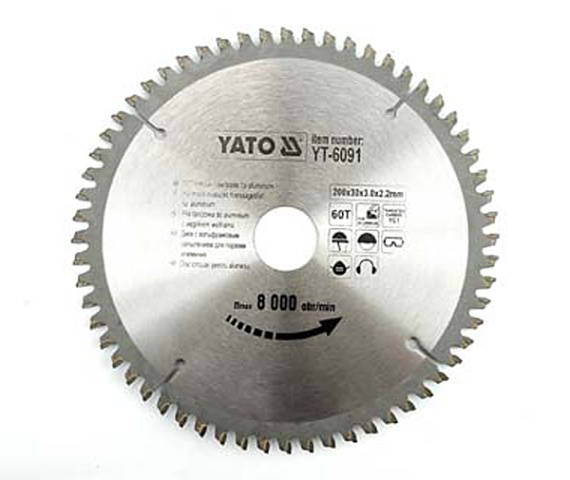Tarcza widiowa do aluminium 300*30mm 100 zębów