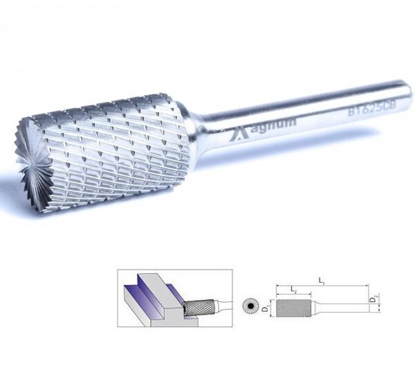Frez palcowy 6mm B1625/CB