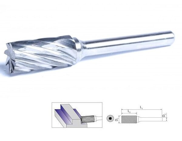 Frez palcowy 6mm B1225/CB