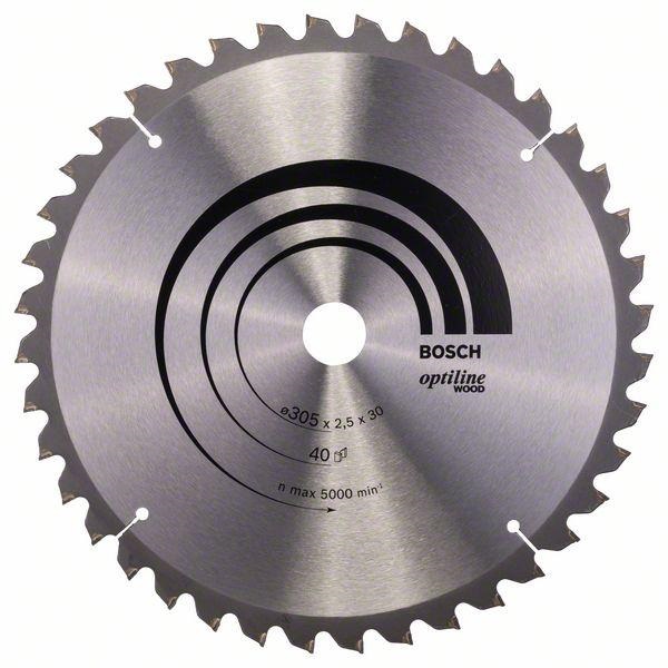 Piła tarczowa-t optiline wood 305*2,5*30/Z40