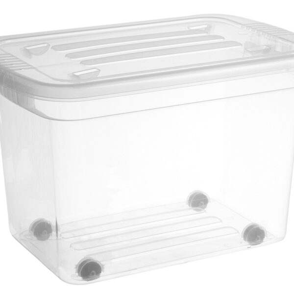 Pojemnik do przechowywania z pokrywą home BOX 52L