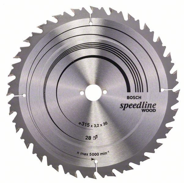 Piła tarczowa T speedline wood 315*3,2*30/Z28