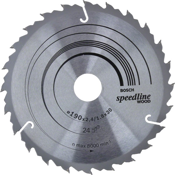 Piła tarczowa H speedline 190*2,6*30Z24
