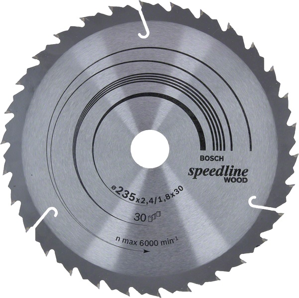 Piła tarczowa H speedline 235*2.6*30/25/16Z30