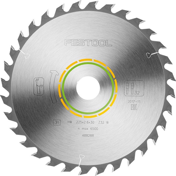 Tarcza pilarska uniwersalna 225*2.6*30 W32