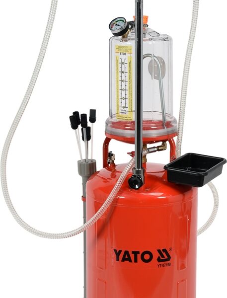 Zlewarko wysysarka pneumatyczna 70L ze zbiornikiem kontrolny