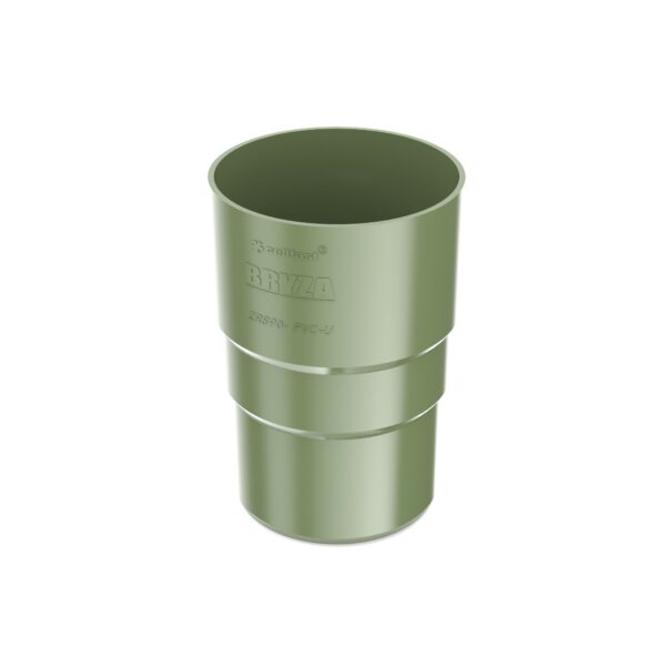 Złączka rury spustowej 90mm Bryza zielony