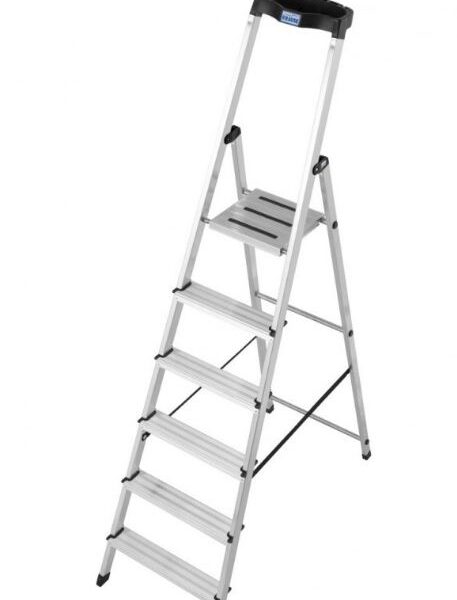 Drabina aluminiowa wolnostojąca safety 6 szczebli