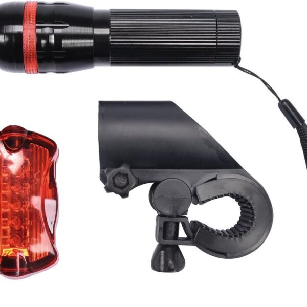 Zestaw lamp rowerowych