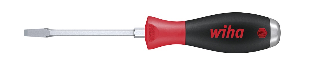 Wkrętak softfinish,płaski z trzonkiem sześciokątnym 3.5*75mm
