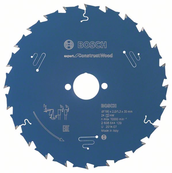 Tarcza pilarska expert CW H 190*30-24