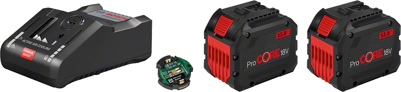Zestaw startowy procore 18V 2*12.0AH + ładowarka