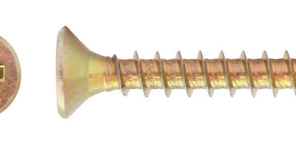 Wkręt do drewna ocynk żółty 6.0*30mm