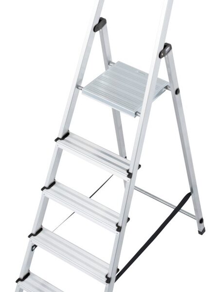 Drabina aluminiowa wolnostojąca solidy 5 szczebli