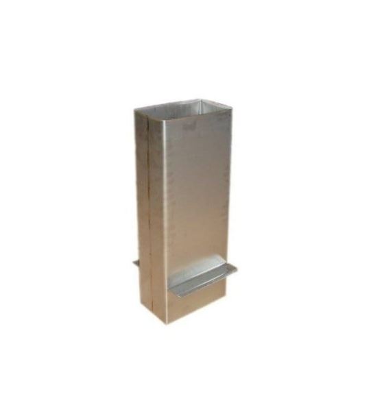 Przedłużka żaroodporna 14*25*100cm z rozetą GR1mm