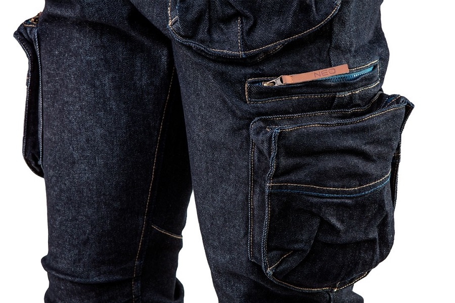 Spodnie robocze 5-KIESZENIOWE denim rozmiar XL
