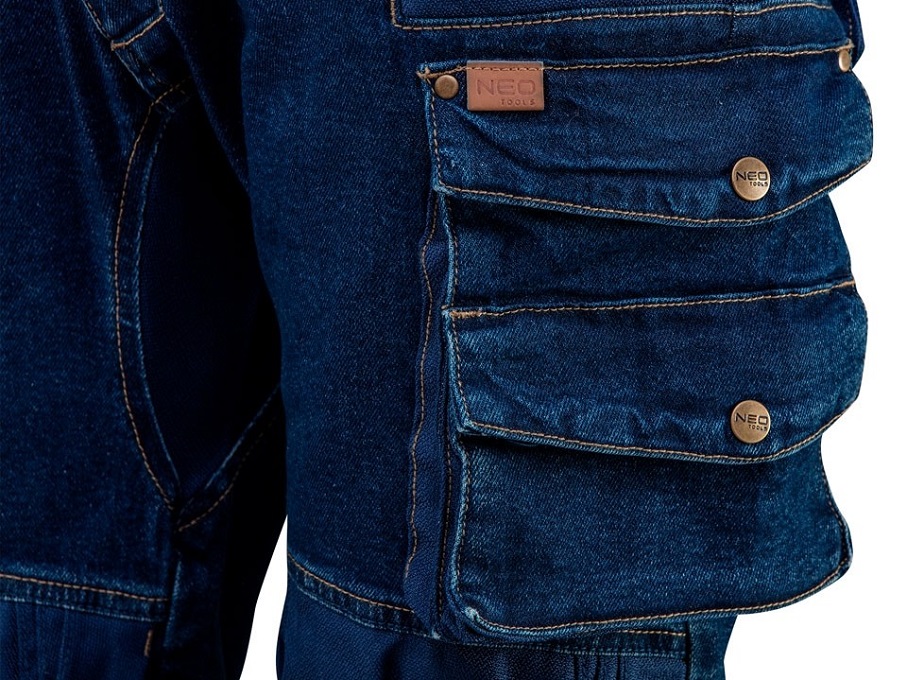 Spodnie robocze denim, rozmiar L